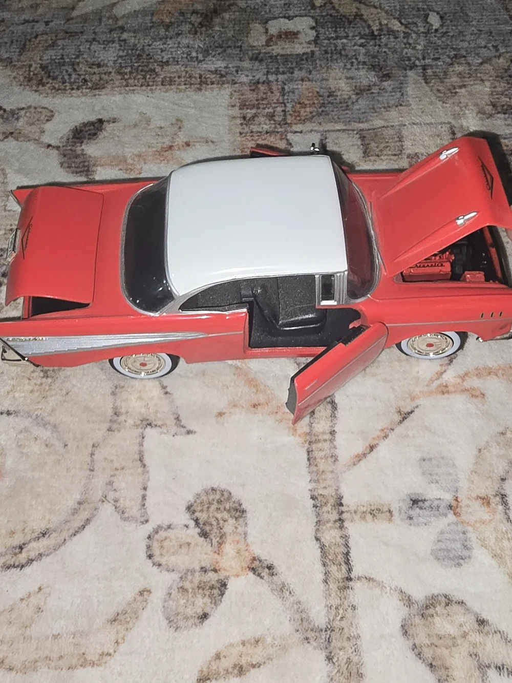 1957 Bel Air Classic Toy Car 1:24 Model